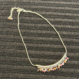 Retired Brighton Beaded Necklace with Dainty Chain